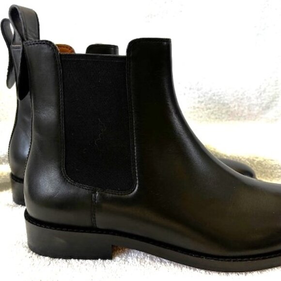Coach black leather pull-on Dalton chelsea boots NWOT Men\'s Size 7D main image 4